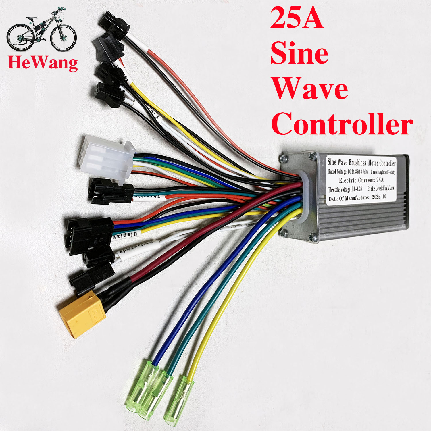 24V/36V/48V 3 Mode Sine Wave B - đánh giá và giá Kelly Kls7230S Controller