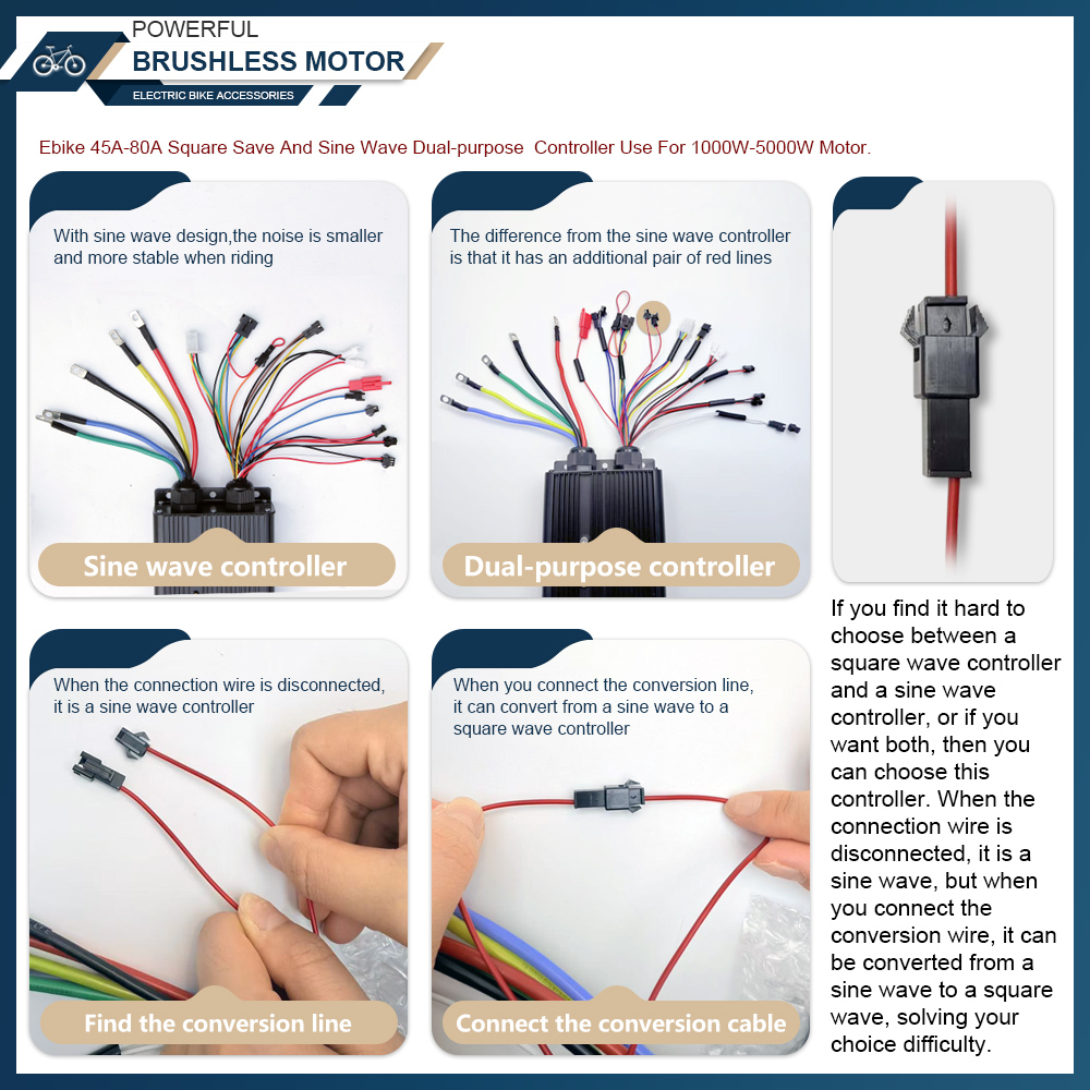 48V-72V 100A Brushless Motor C - đánh giá và giá 72V 100A Sabvoton Controller