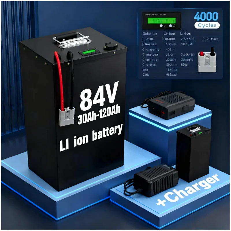 84V 50Ah 30Ah 100Ah 60Ah 80Ah  - đánh giá và giá 72V 40Ah Lifepo4 Battery Pack