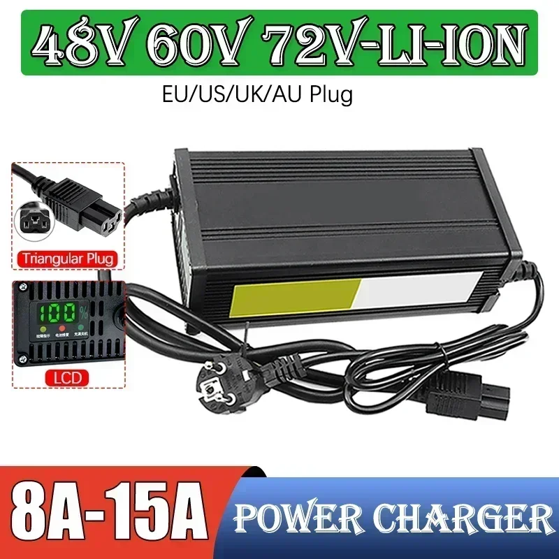 48V 60V 72V Electric Vehicle L - đánh giá và giá 72V 15A Fast Charger